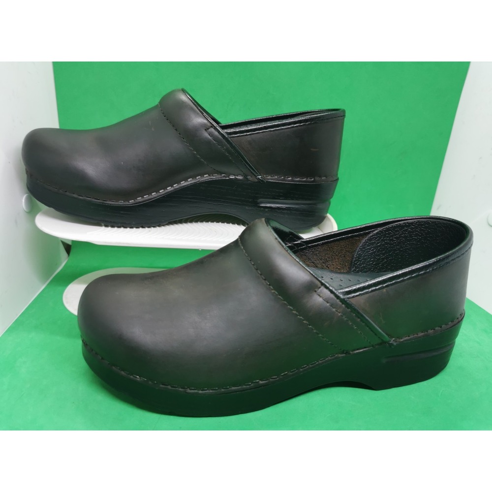 Dansko Women's Professional Antique Brown Oiled Leather Size 39/ 9 - Picture 12 of 16